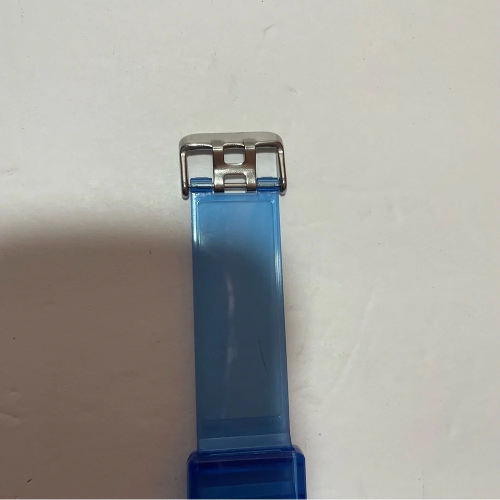 Apple Watch Series 7/8 blue jelly watch band